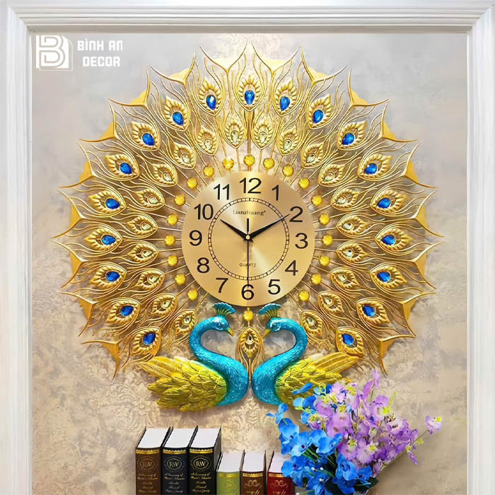 Đồng hồ treo tường phòng khách
