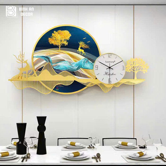 Vì sao nên mua đồng hồ treo tường tại Bình An Decor