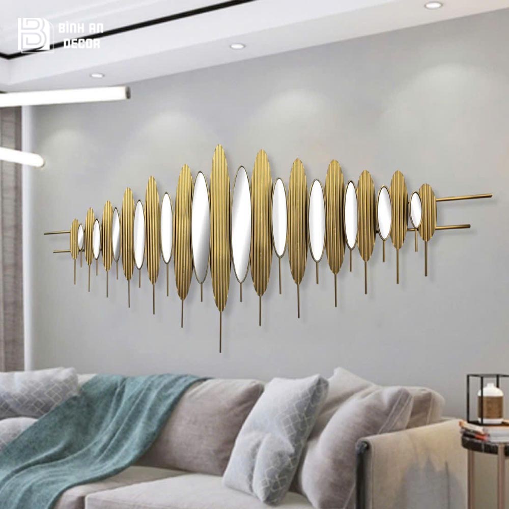 Gương Trang Trí Decor Nghệ Thuật Phòng Khách