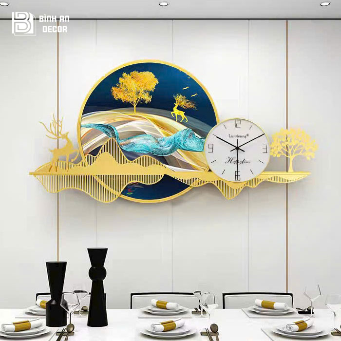 Chất liệu đồng hồ treo tường